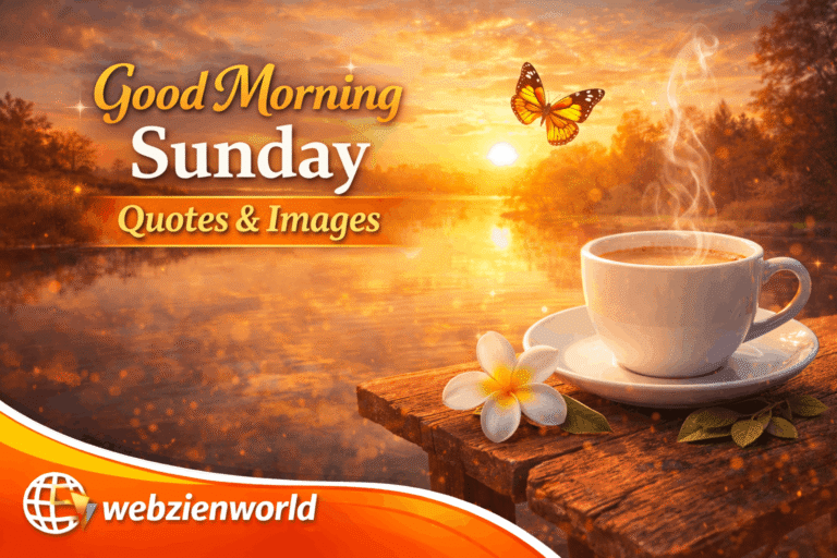 Good Morning Sunday Quotes & Images
