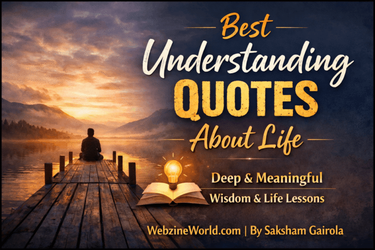 Best Understanding Quotes Life