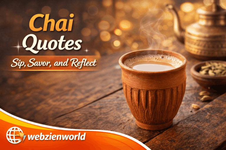 “Chai Quotes – Sip, Savor, and Reflect”