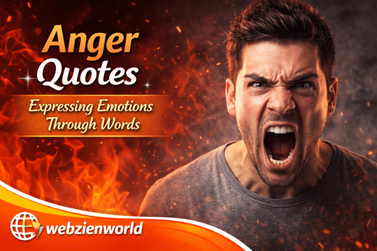 Anger Quotes – Expressing Emotions Through Words and Wisdom