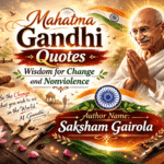 Mahatma Gandhi Quotes – Wisdom for Change and Nonviolence