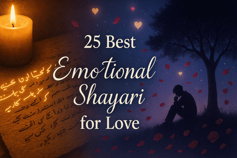 25 Best Emotional Shayari for Love