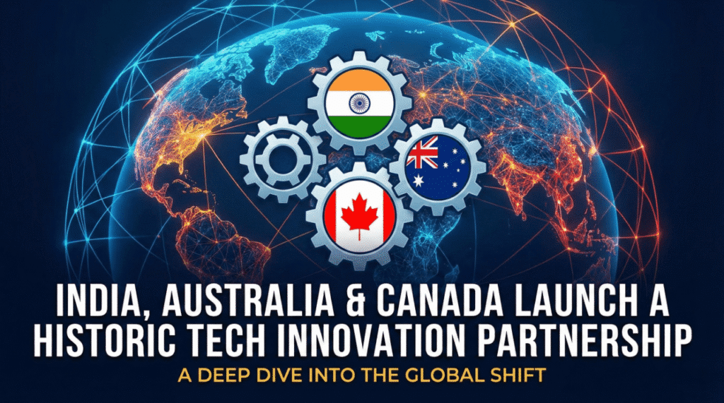 PM Modi Announces Tri-Nation Technology Partnership with Australia and Canada - webzineworld