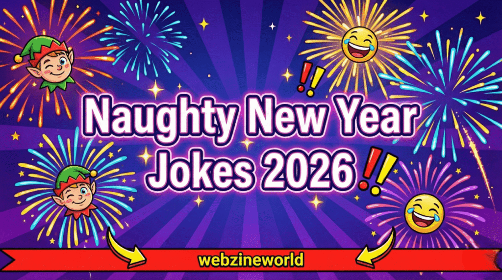 Naughty New Year Jokes for 2026 clean funny humor