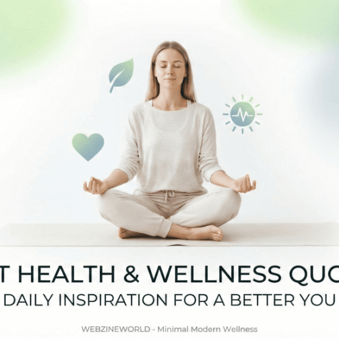 Best 150+ Health and Wellness Quotes to Inspire a Happier, Healthier Life | WebzineWorld