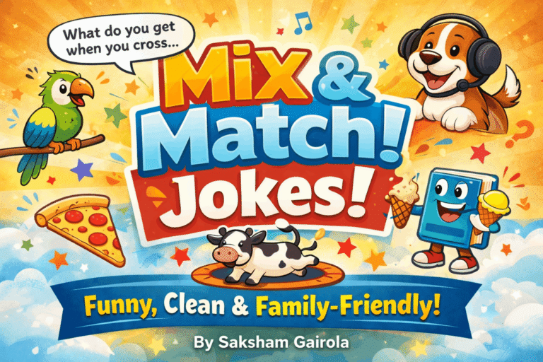 Mix and Match Jokes That Never Get Old 😄
