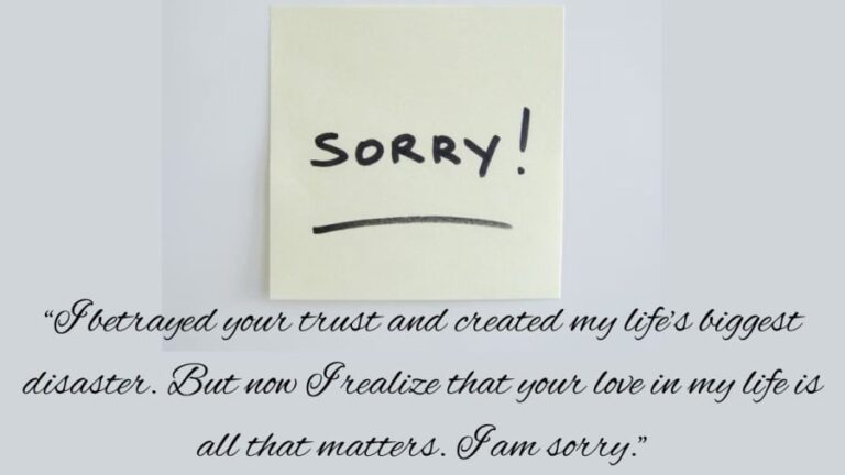 How to Express Your Apologies with Sorry Quotes