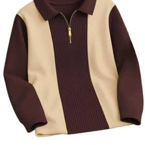 Stylish Zip Neck T-Shirt for Men 🔥 Trendy College Outfit Look