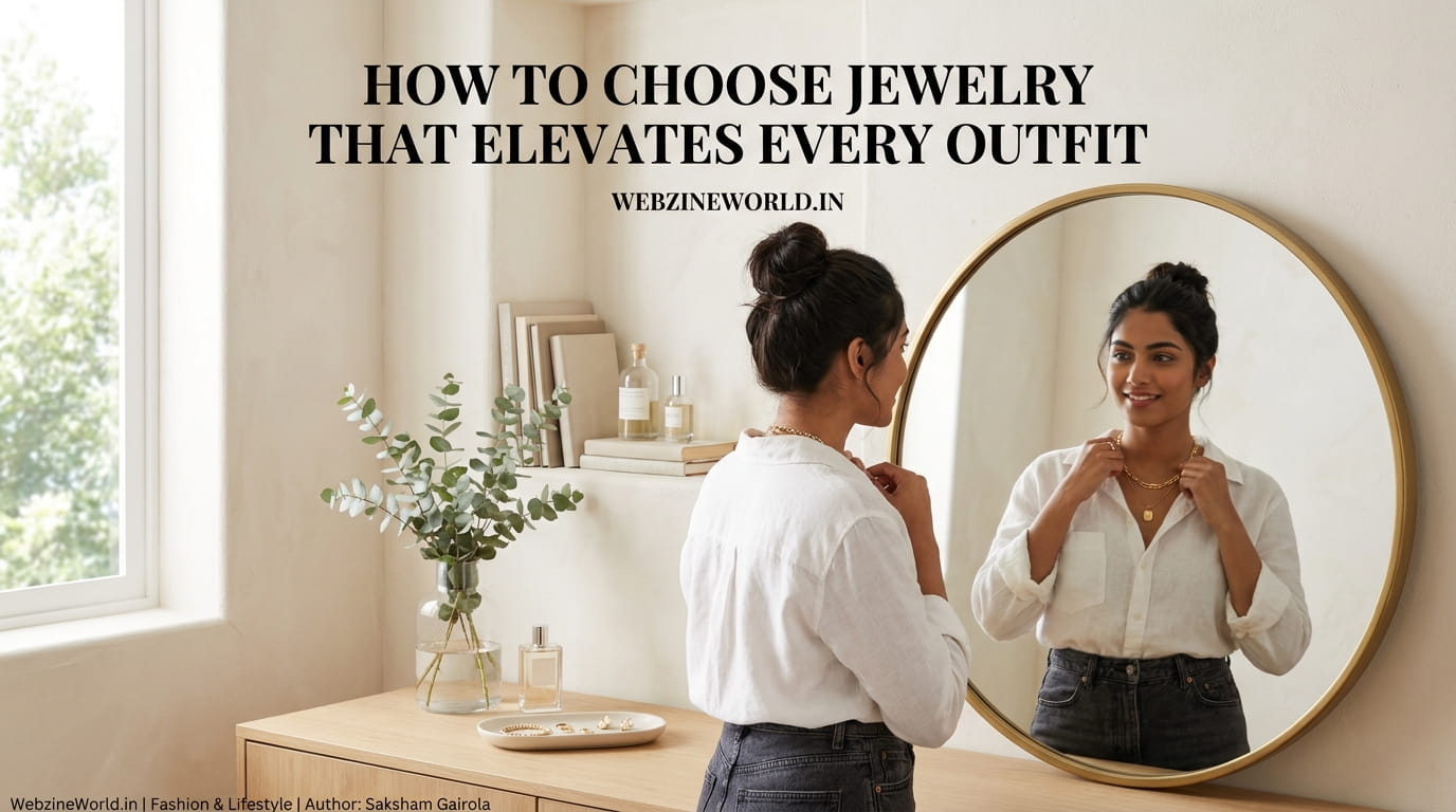 everyday jewelry styling with kurti