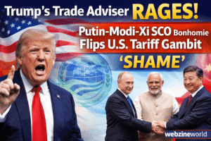 Trump’s Trade Adviser Rages As Putin-Modi-Xi SCO Bonhomie ‘Flips’ U.S.’ Tariff Gambit | ‘SHAME’
