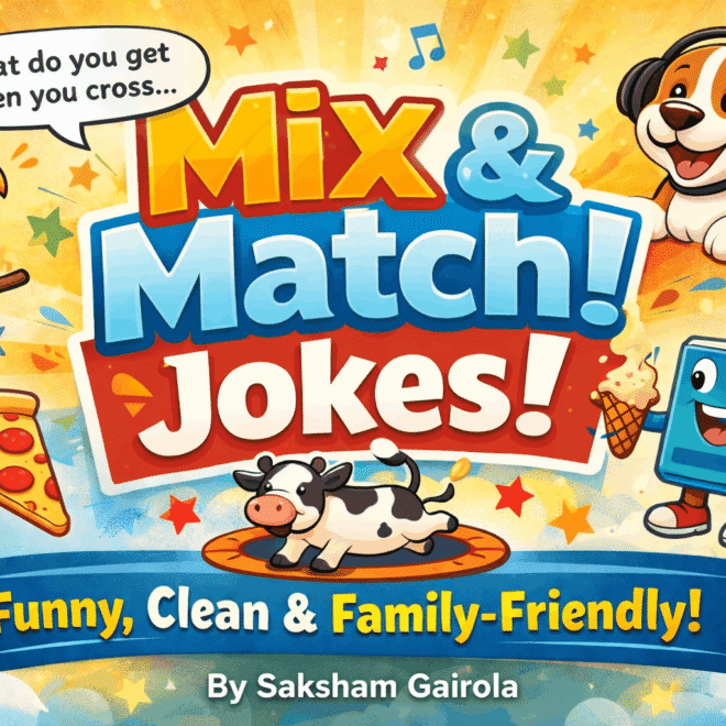 Mix and Match Jokes That Never Get Old 😄
