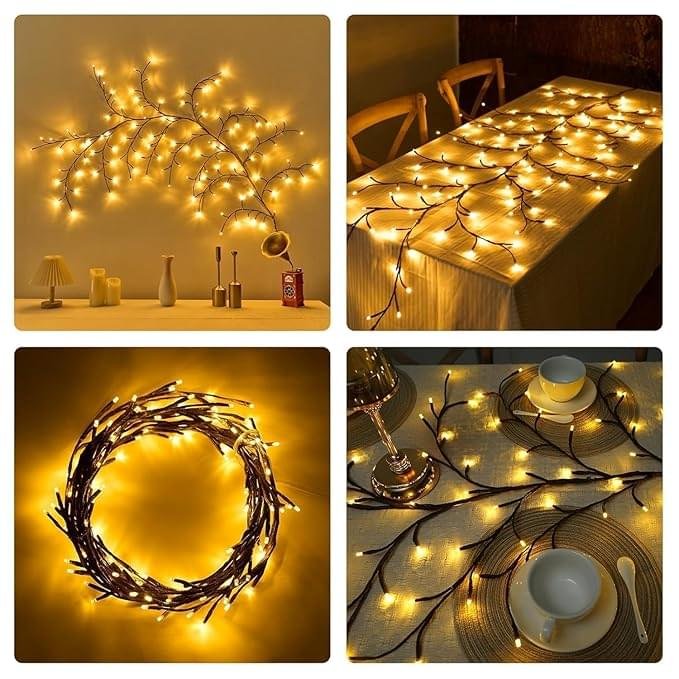 Enchanted Willow Branch Fairy Lights – Aesthetic Room Decor Lamp - Image 4