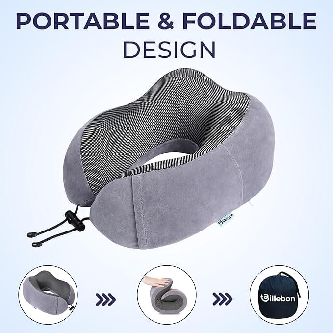 Travel Neck Pillow for Flight & Car Travel - Image 2
