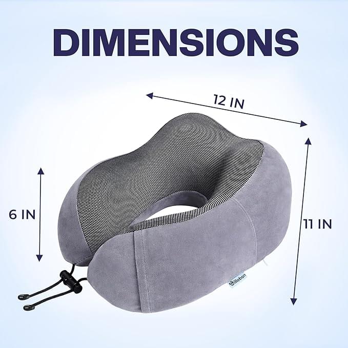 Travel Neck Pillow for Flight & Car Travel - Image 4