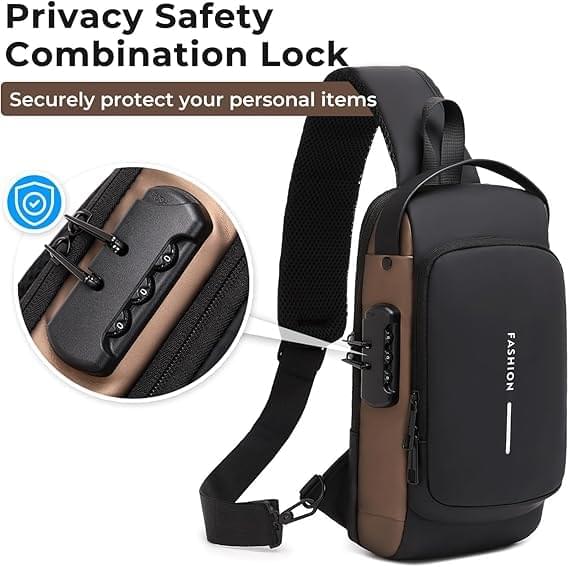 Travel Crossbody Chest Bag for Men and Women