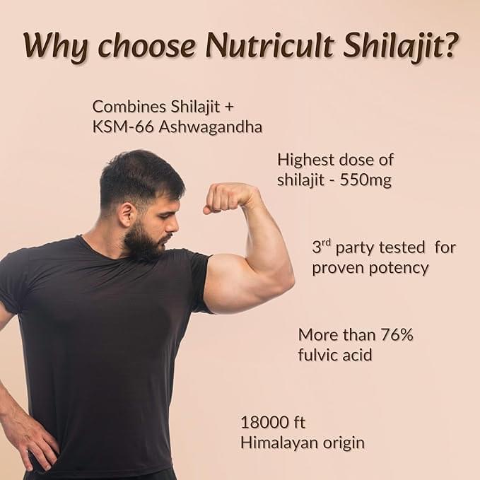 Nutricult Himalayan Shilajit Gummies with Ashwagandha & Gokshura - Image 7