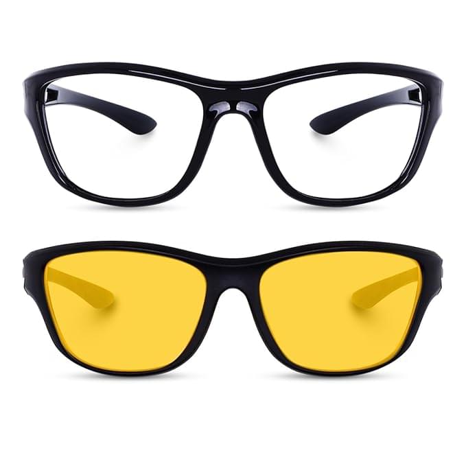 Feirnway Polarized UV400 Sports Sunglasses for Cycling Driving Running